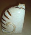 Kočka keramická- dekorace