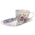 Porcelánový hrnek s podnosem, 445ml, 6/18