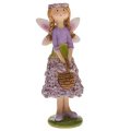Polyresinová víla 12cm - levandule, 12/96