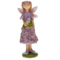 Polyresinová víla 12cm - levandule, 12/96