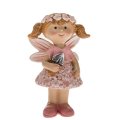 Polyresinová víla 9cm - květiny, 12/144