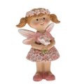 Polyresinová víla 9cm - květiny, 12/144