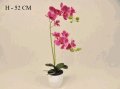 PŘEDOBJEDNÁVKA - Umělá orchidej v květináči