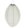 Textilní venkovní lampion se solárním LED světlem, 0/36