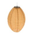 Textilní venkovní lampion se solárním LED světlem, 0/36